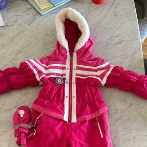 Obermeyer Pink Kids Puffer Jacket